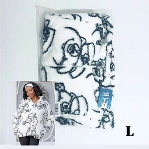 Cakeworthy Frosty the Snowman Sherpa Jacket Unisex Size L